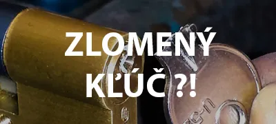 Zalomil sa kľuč vo dverách