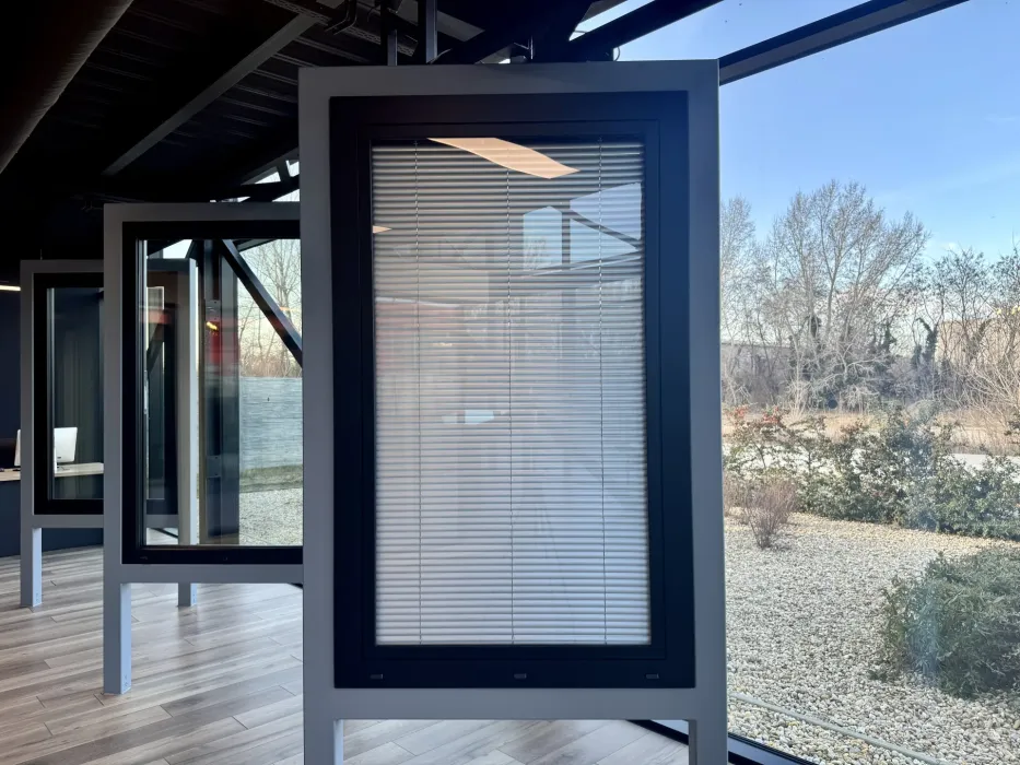 Okno s integrovaným tienením