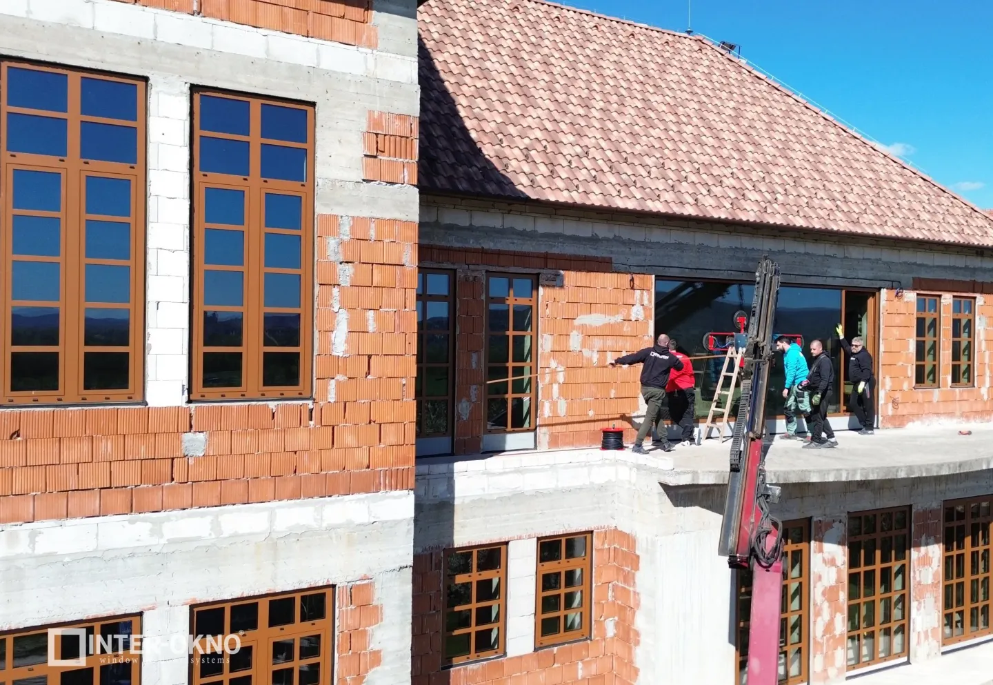 Výroba a montáž hliníkových okien a dverí - RD VGV