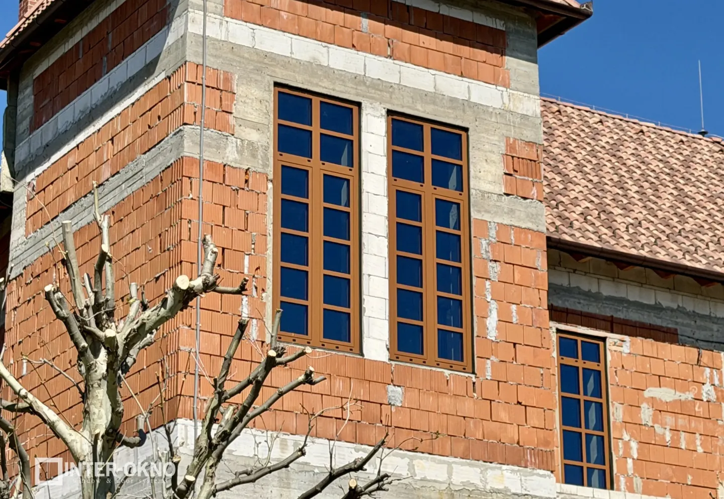 Výroba a montáž hliníkových okien a dverí - RD VGV