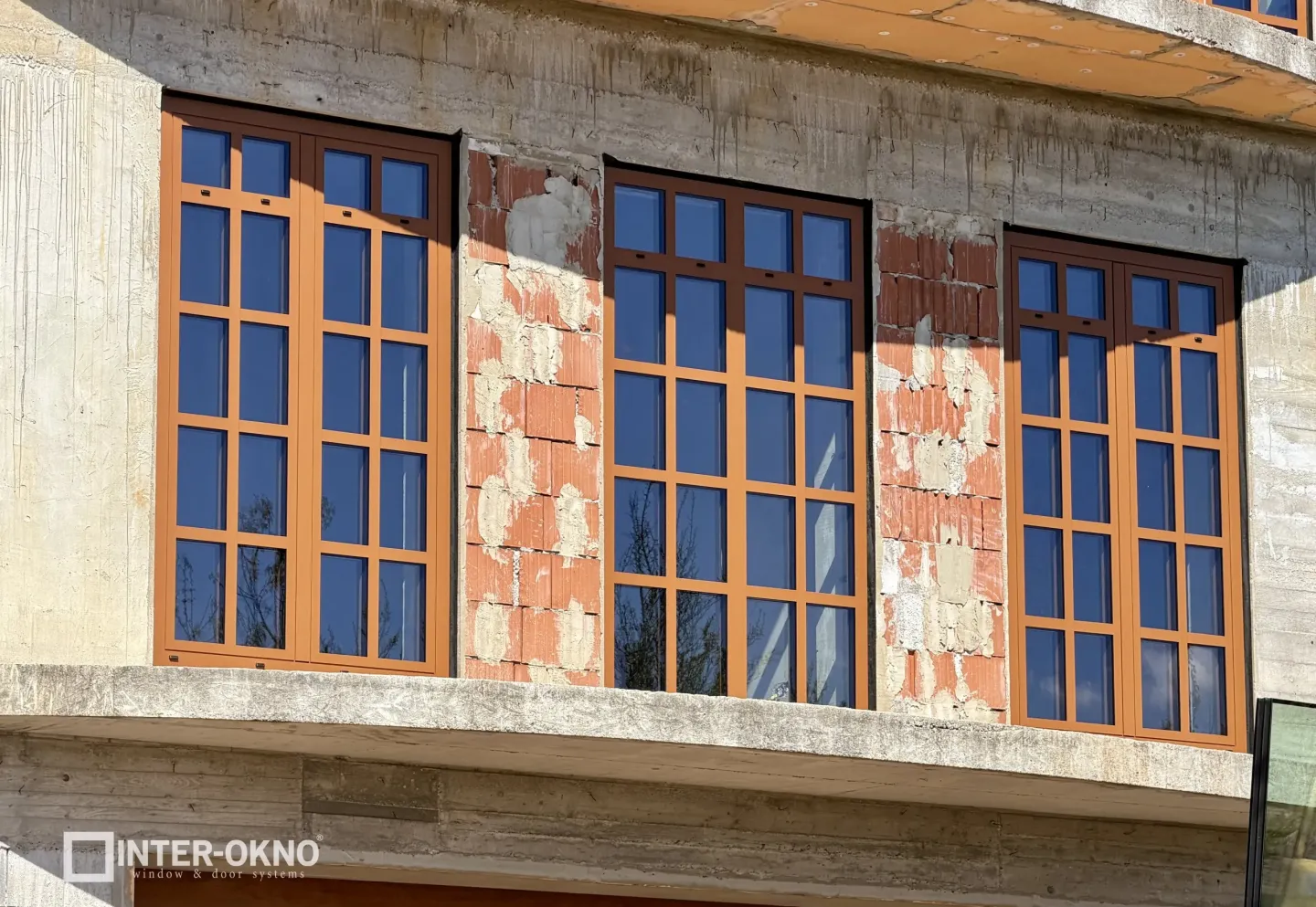 Výroba a montáž hliníkových okien a dverí - RD VGV