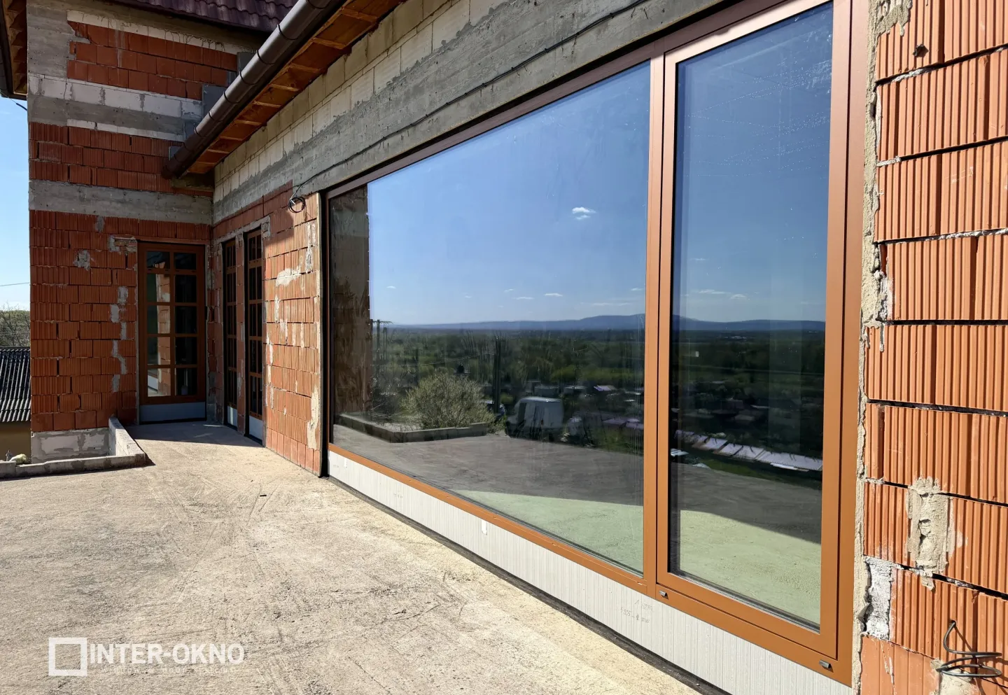 Výroba a montáž hliníkových okien a dverí - RD VGV