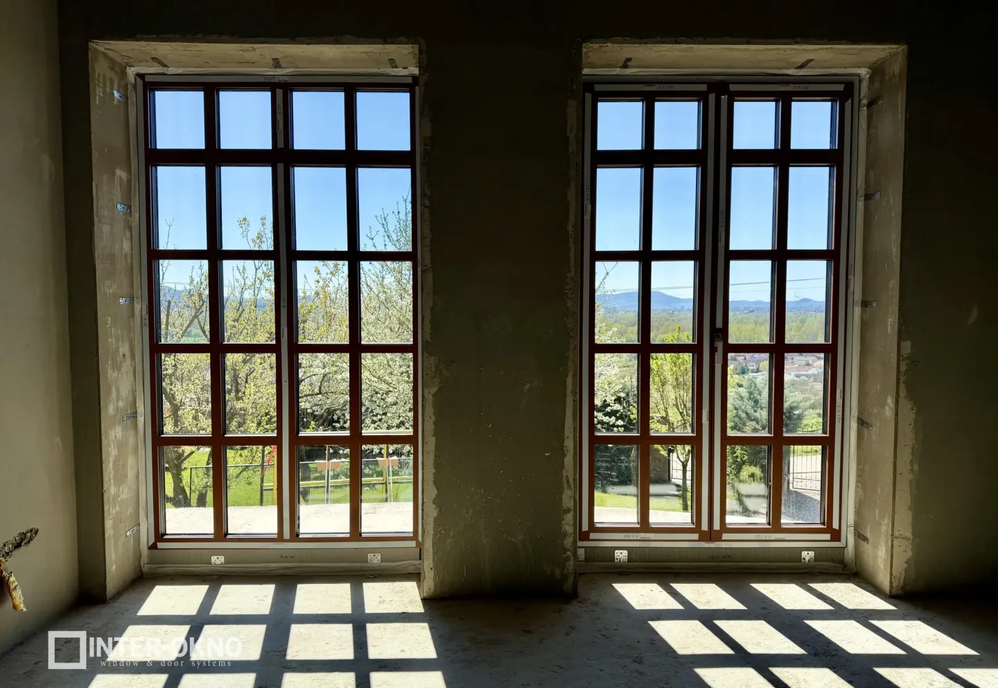 Výroba a montáž hliníkových okien a dverí - RD VGV