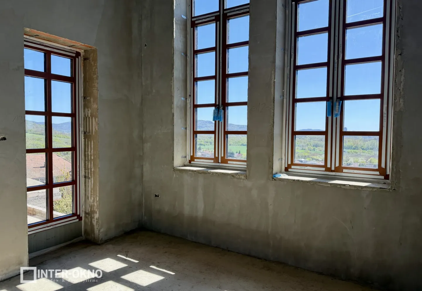 Výroba a montáž hliníkových okien a dverí - RD VGV