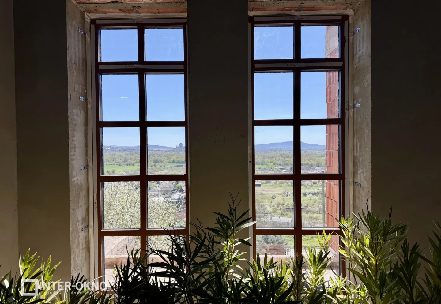 Výroba a montáž hliníkových okien a dverí - RD VGV